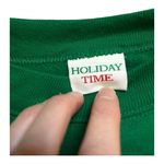 Vintage Scottie dog 80s Holiday crewneck Size Large Green Photo 3