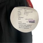 Vintage Giorgio 14 Sant'Angelo for Collectibles, Inc. Wool Gabardine Pants Black Photo 4