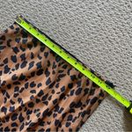 Urban Outfitters Abstract Cheeta Leopard Print Slip Style Midi Skirt Small Photo 8