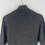 Nic+Zoe Soft Knit Gathered Twisted Waist Dolman 3/4 Sleeve Mock Neck Dress Photo 9