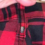 Blackheart Hot Topic Red & Black Plaid Super Skinny Pants Photo 11