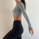 SheIn Grey Crop Top Photo 1