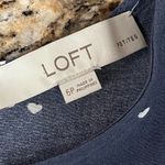 Loft Heart Novelty Midi Dress Women's 6P Coquette Soft Girl Cottegecore Coastal Photo 9