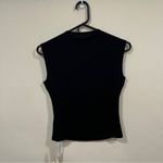 Reformation NWT  black blouse top size medium Shae Knit Top Photo 7