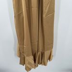 Show Me Your Mumu Dress Extra Small Samantha Ruffle Dress True Gold Bridesmaid Photo 11