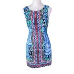 Lilly Pulitzer  - Mila Stretch Shift Dress Rounded Back Seashell Charm Sz 2 Photo 3