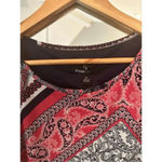 Ronni Nicole Ronnie Nicole Cold‎ Shoulder Paisley Size 12 Shift Dress Photo 3