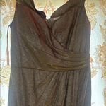 Shimmering Gold and Brown Granzellas Dress Size L Photo 9