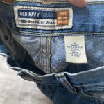 Old Navy  Blue and White Ombre Flare Jeans Photo 6