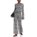 Ramy Brook 
Taytum Open Stitch Wide‎ Leg
Cover Up Pants Spacedye Chevron Small Photo 1