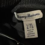 Tommy Bahama  Bonita Shimmer Poncho Top Half Zip Mock Neck Long Sleeve L/XL Photo 1