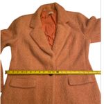 Loft Herringbone Melange Coat in Soft Pink - Size M Photo 7