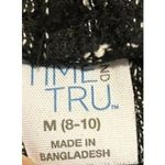 Time & Tru Linen Blend Striped Shorts M 8 Photo 6