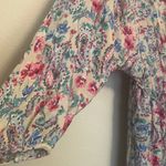 Aura NWT  Boho Floral Tassel Mini Dress Photo 5