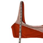 l*space L* Lizzie Bikini Top in Starburst Womens M Red Colorblock Scoop Neck Retro Photo 6