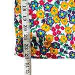 Marni high waisted Multicolour Cropped denim Floral Trousers EUC Orange Size 6 Photo 12