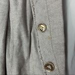 White House | Black Market WHBM Beige Herringbone Button Blazer 4 Photo 3
