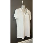 Donnay Polo Shirt Womens US 14 UK 18 EU 46 White Short Sleeve Golf Tennis Top Photo 2