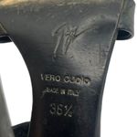 Giuseppe Zanotti Sandals Women’s 36.5 Iridescent Peep Toe Stiletto Ankle Strap Photo 11