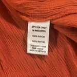 Be cool Orange Blouse Women’s Medium Photo 3