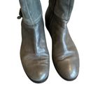Attilio Giusti Leombruni AGL Grey Leather Suede Boots Tall Buckle Size 36 5.5 Gray Photo 4