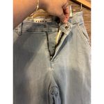 Frank & Eileen  Jeans Size 6 Distressed Hem Light Blue Photo 3