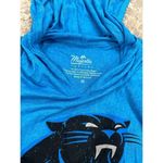 Carolina Panthers Women's Pull Over shirt with hoodie M NWT Sporty‎ Athleisure Blue Size M Photo 1