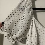 Dee Elly  Polka Dot Peplum Top Photo 1