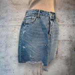 Old Navy  size 6 denim‎ skirt high rise Photo 3