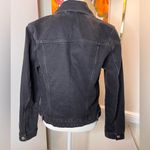 ZARA  black Jean jacket size small Photo 4