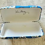 Vera Bradley  Clamshell Eyeglass Case Blue Floral - Flaw Photo 2