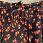 Ann Taylor NWT multicolor floral tie waist full skirted mini skirt Size 14 Photo 5