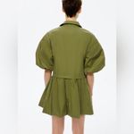 NOCTURNE
Women's Embroidered Balloon Sleeve Dress S/M Green Size undefined Photo 1