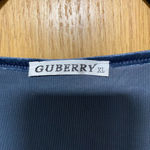 Dark Blue Velvet Long Sleeve Dress Size XL Photo 1