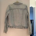 Levi's Floral Embroidered Light Blue Jean Jacket Photo 5