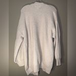 Weekend Los Angela’s Cozy Women's Cream Pocket Knit Sweater Large Photo 5