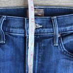 MOTHER High Waisted Rascal Slice Sneak Fray Sake To Me Jeans Blue Size 27 Photo 7