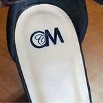 Ccm Womens High Heels Shoes Black Ankle Block Heel Strap 7.5 (N) Photo 6