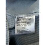 Shu Shu Anthropologie Blue Zip Up Cardigan Sweater Ribbed Knit Long Sleeve Large Photo 6