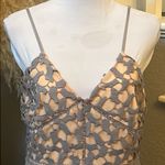 Elliatt Lace Midi Dress V Neck Spaghetti Straps Size Large Photo 3