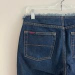 U.S. Polo Assn. Y2K DARKWASH U.S. POLO ASSOC.‎ JEANS CO STUDDED DISTRESSED FLARE JEANS Photo 6