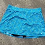 L.L.Bean  Girls Skort, Athletic  Size Large Regular Blue Dot Circles Photo 0