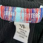 Urban Outfitters Black Sleeveless Rib Knitted Cami Camisole Mini Tank Dress XS Photo 3