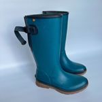 BOGS Women's Size 6 Amanda II Tall Rain Boot Teal Blue‎ Outdoors Gardening Farm Green Photo 0
