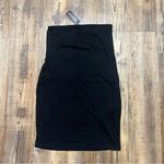 Pretty Little Thing  Womens Black Jersey Bandeau Bodycon Dress Size 8 NWT Photo 4