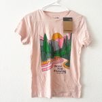 The North Face NWT ADVENTURE TEE WOMEN'S Sz Small Vintage Sand Pink Photo 2