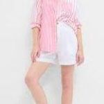 Gap 5" High Rise Pleated Linen Shorts with Washwell Photo 3