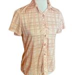 Vintage 70s big collar polyester shirt Photo 0