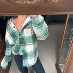 Oversized flannel Green Photo 1