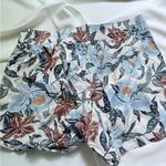 Old Navy  High Waist Blue and Brown Shorts Photo 3